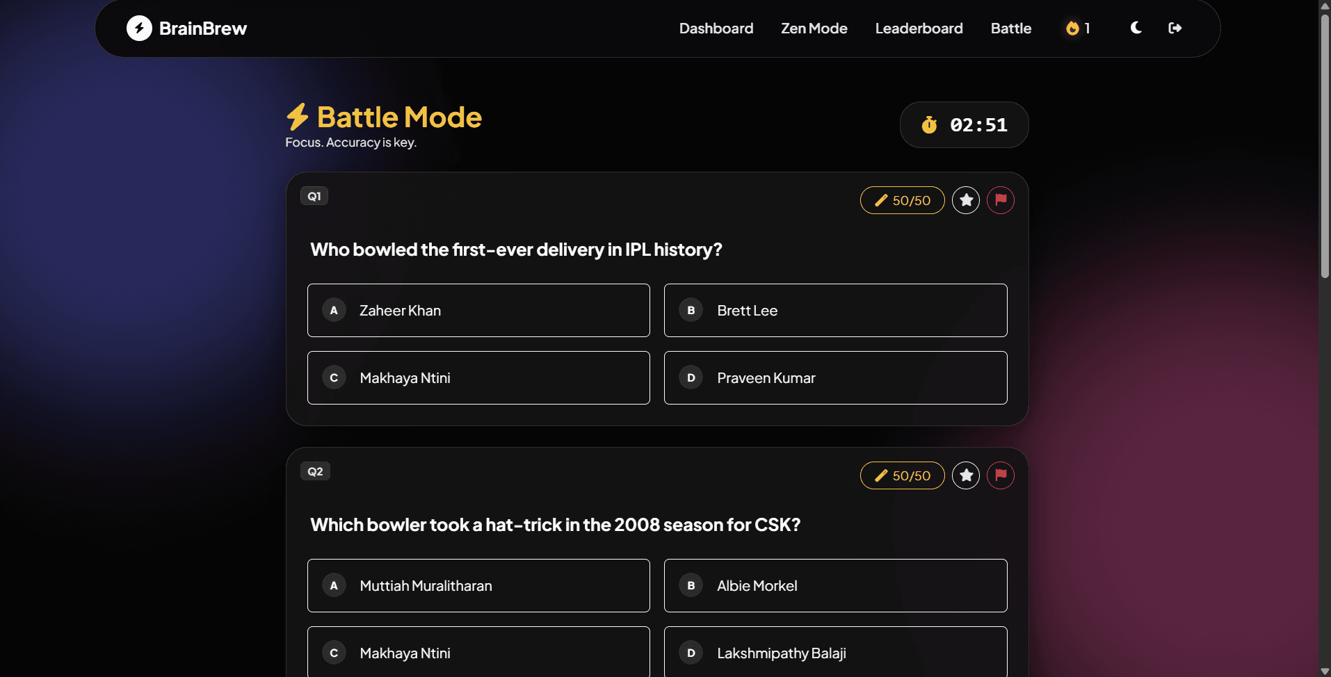 Quiz Battle